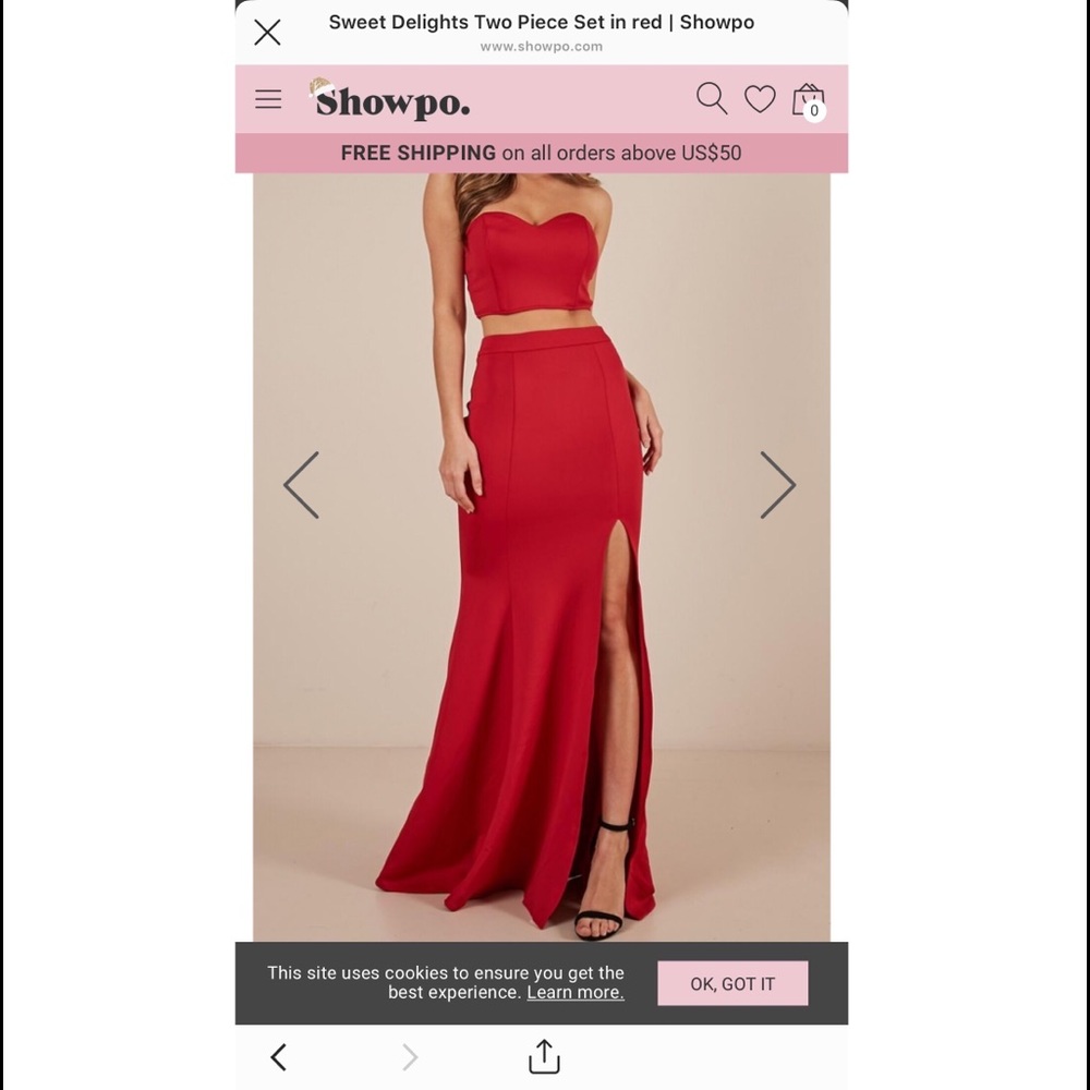 Formal Two Piece Dress